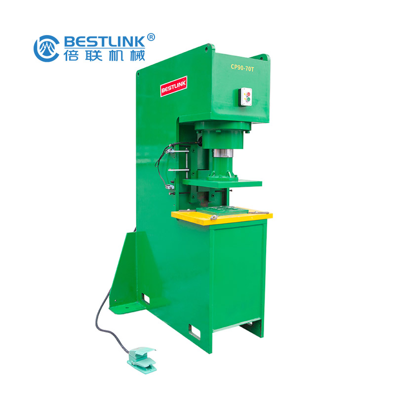 Bestlink, precio de fábrica, máquina de estampado en forma de piedra reciclada, máquina de reciclaje de piedra 
