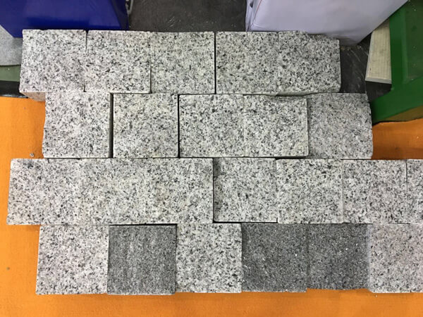 La gravedad de piedra alimentar la divisi&oacute;n de ladrillo machine2