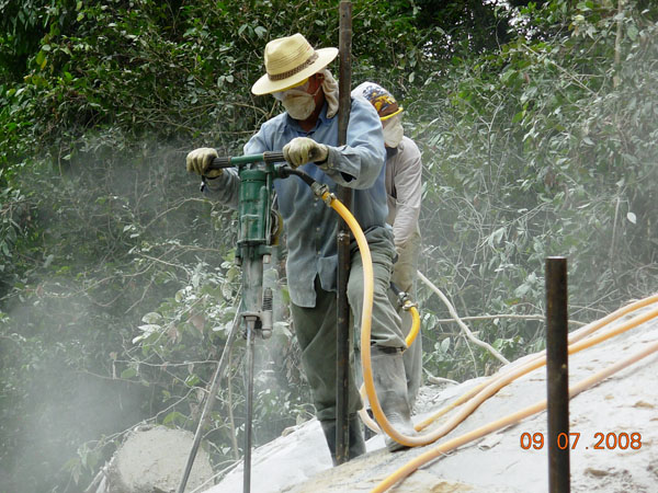 perforadora neum&aacute;tica