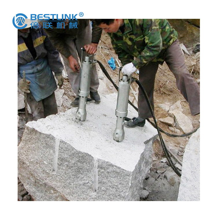 La demolición de la eficacia alta equipa la máquina hidráulica del divisor de la piedra de la roca de mano