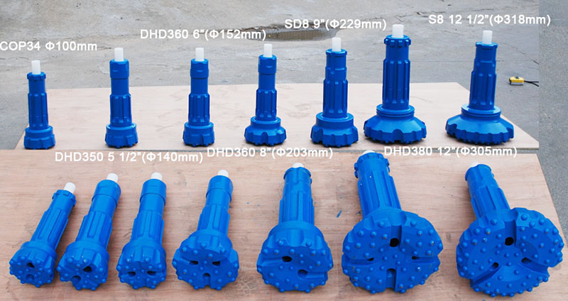 brocas de botones DTH tama&ntilde;o grande